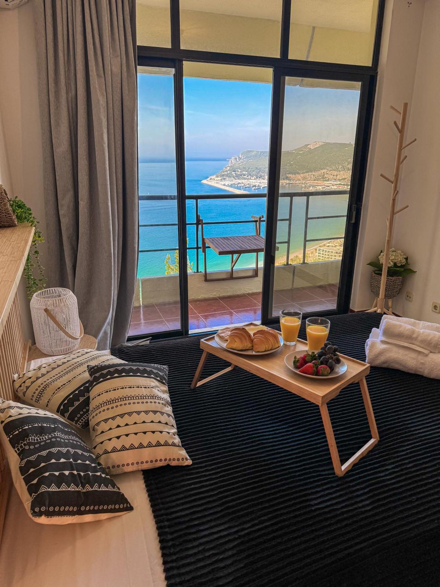 Appartement Penthouse Ocean View Sesimbra - Parking @Center Extérieur photo